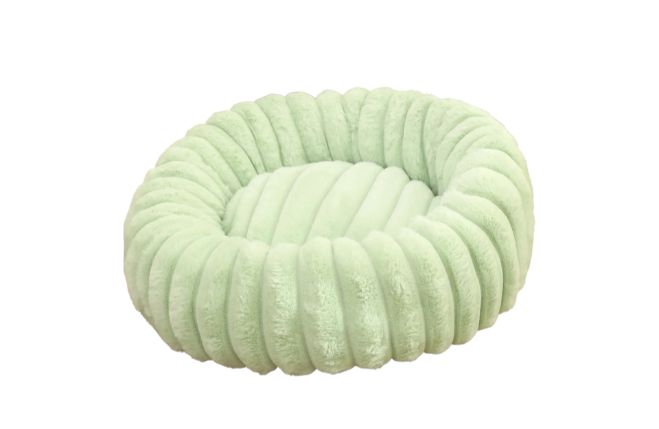 Plush Donut Dog Bed