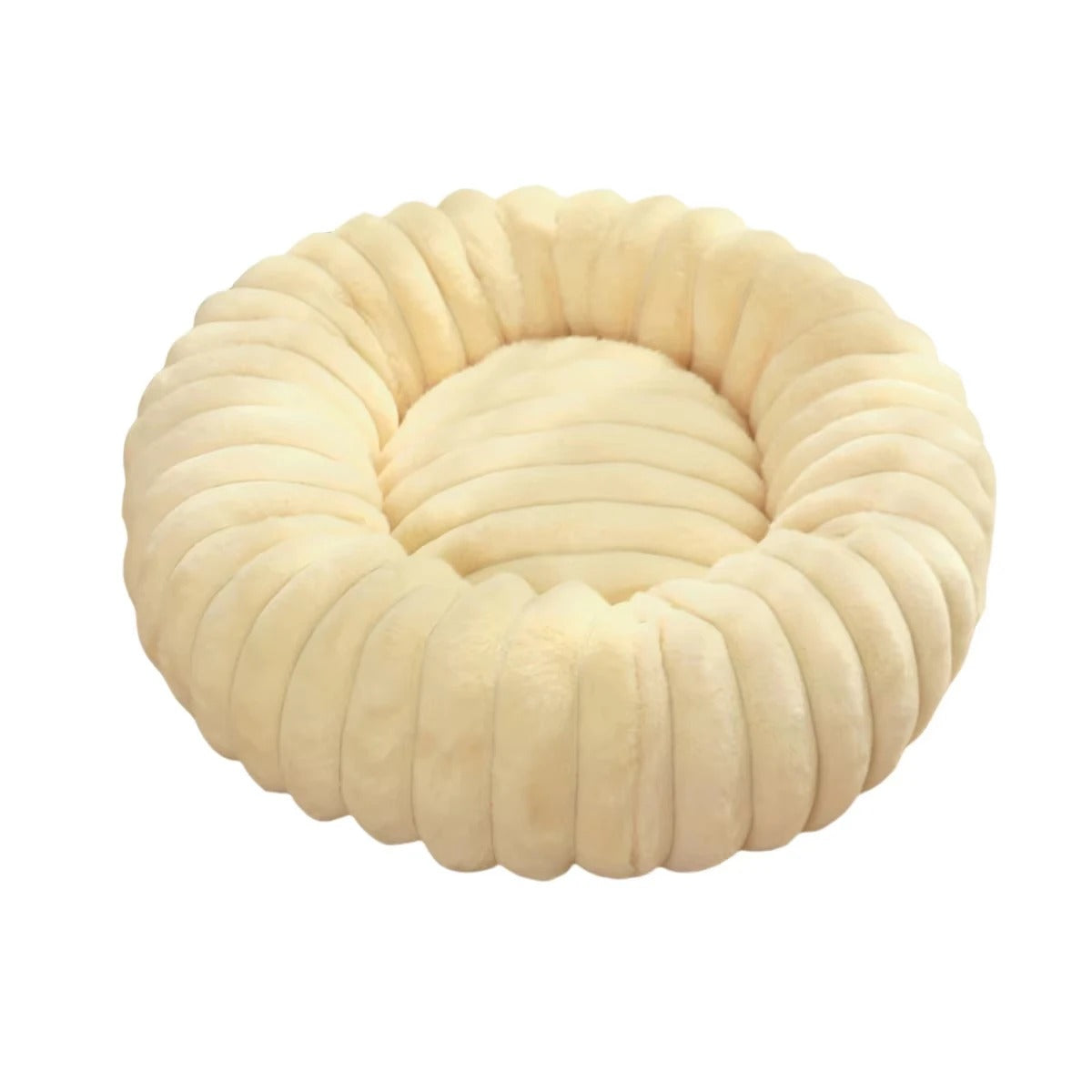Plush Donut Dog Bed