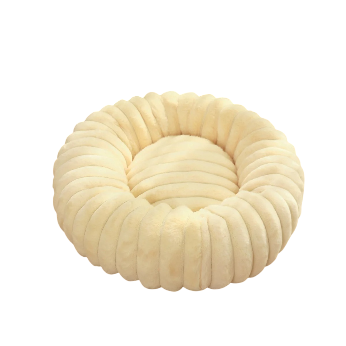Plush Donut Dog Bed
